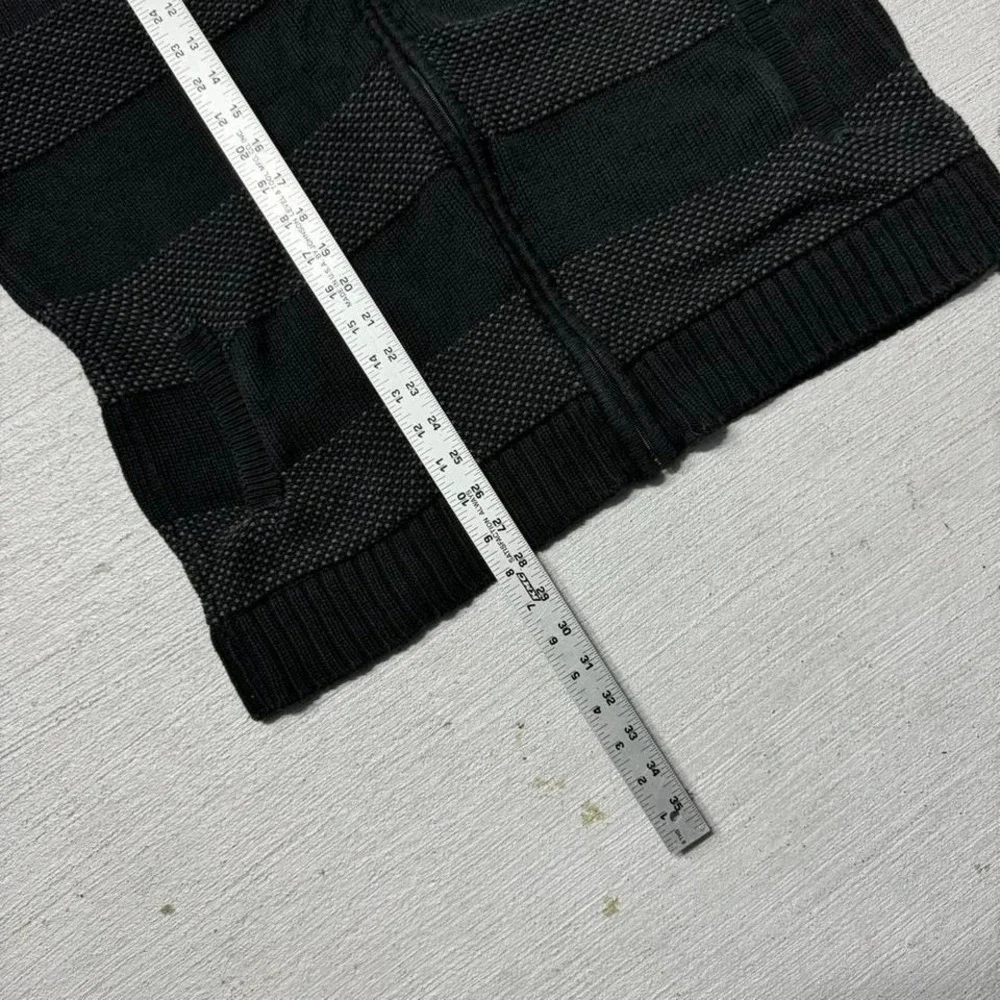 Method Zipup Striped Knit Sweater‎ Size XL